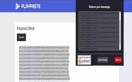 Descarga Múltiple Automática All Download  from Chrome web store to be run with OffiDocs Chromium online