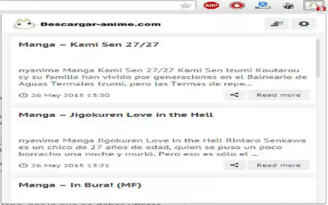 Descargar anime.com Chrome Extension  from Chrome web store to be run with OffiDocs Chromium online
