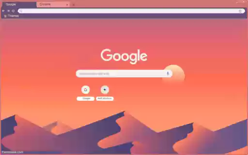 Desierto minimalista  from Chrome web store to be run with OffiDocs Chromium online