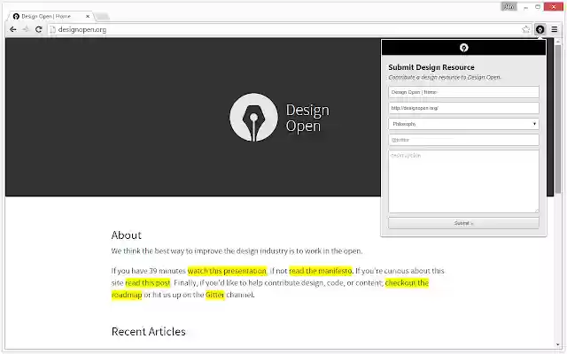 Design Open from Chrome web store to be run with OffiDocs Chromium online Design Open from Chrome web store to be run with OffiDocs Chromium online