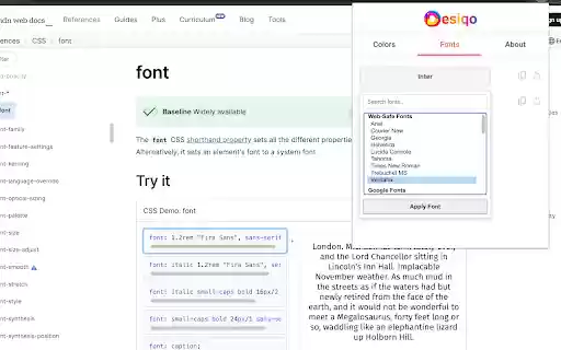 Desiqo  from Chrome web store to be run with OffiDocs Chromium online
