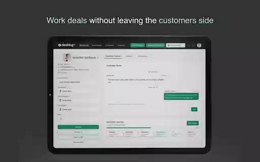 Desklog.ai Extension  from Chrome web store to be run with OffiDocs Chromium online