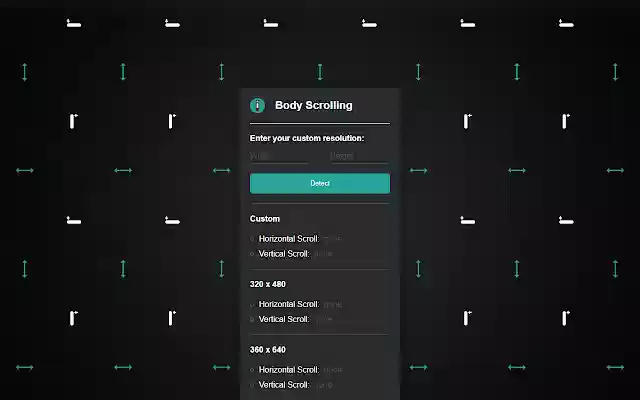 Détecter le défilement de la boutique en ligne Chrome à exécuter avec OffiDocs Chromium en ligne