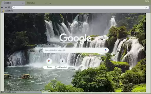 Detian Waterfall  from Chrome web store to be run with OffiDocs Chromium online