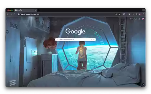 DevGoods Futuristic Spaceship Room  from Chrome web store to be run with OffiDocs Chromium online