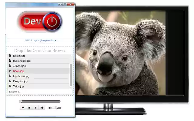 DeviceOnline UPnP/DLNA MC  from Chrome web store to be run with OffiDocs Chromium online