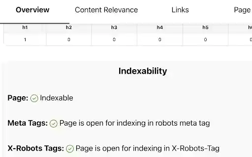 Dev SEO Analyzer  from Chrome web store to be run with OffiDocs Chromium online