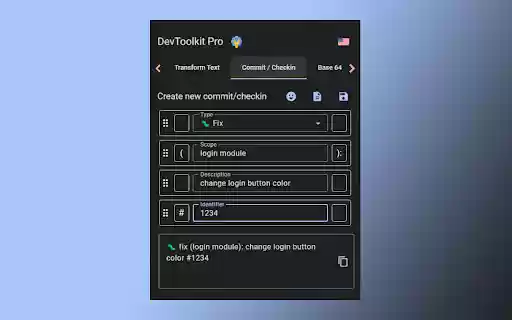 DevToolkit Pro  from Chrome web store to be run with OffiDocs Chromium online