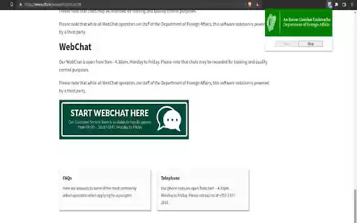 DFA Passport contact from Chrome web store to be run with OffiDocs Chromium online DFA Passport contact from Chrome web store to be run with OffiDocs Chromium online