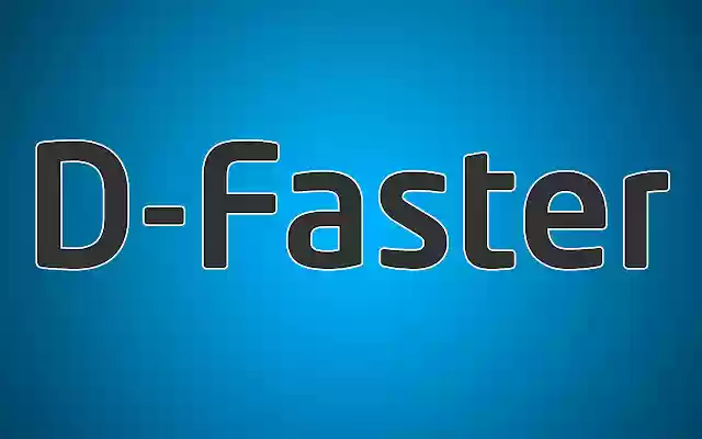 D Faster (s)  from Chrome web store to be run with OffiDocs Chromium online D Faster (s)  from Chrome web store to be run with OffiDocs Chromium online