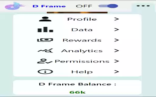 dframe browser extension  from Chrome web store to be run with OffiDocs Chromium online
