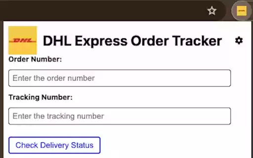 DHL Express Commerce Order Tracker  from Chrome web store to be run with OffiDocs Chromium online