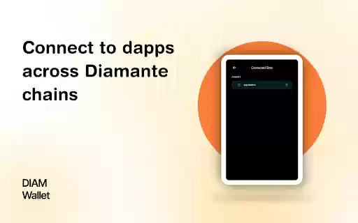 DIAM Wallet  from Chrome web store to be run with OffiDocs Chromium online