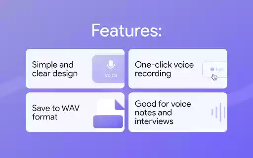 Dictaphone  from Chrome web store to be run with OffiDocs Chromium online
