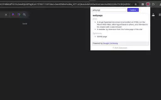 Dictionary for Google Chrome Synonyms, Definition from Chrome web store to be run with OffiDocs Chromium online Dictionary for Google Chrome Synonyms, Definition from Chrome web store to be run with OffiDocs Chromium online