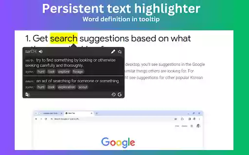 Dictionary+ : v3 multilingual pro dictionary  from Chrome web store to be run with OffiDocs Chromium online