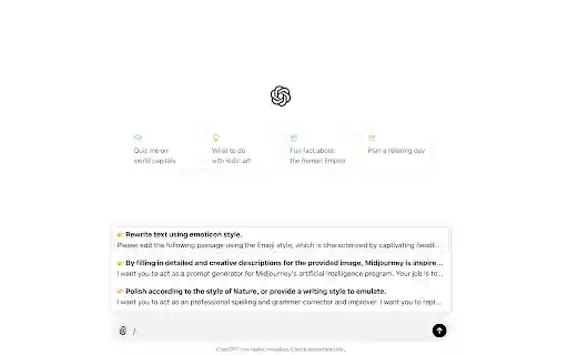 DiDis Prompts  from Chrome web store to be run with OffiDocs Chromium online