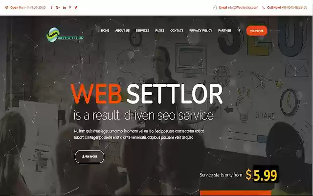 Digital Marketing Agency  from Chrome web store to be run with OffiDocs Chromium online