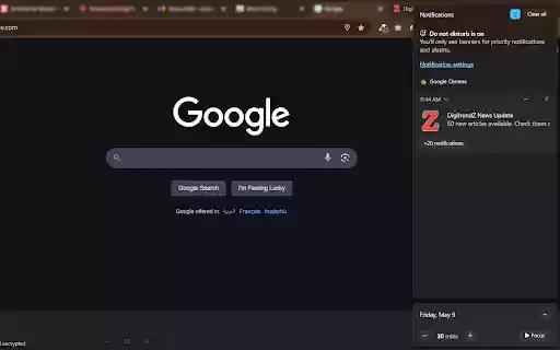 DigitrendZ Blog  from Chrome web store to be run with OffiDocs Chromium online