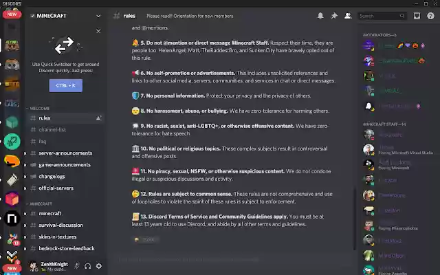 Discord Desktop  from Chrome web store to be run with OffiDocs Chromium online