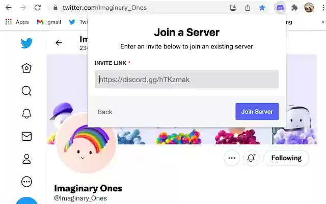 Discord Joiner ຈາກຮ້ານເວັບ Chrome ທີ່ຈະດໍາເນີນການກັບ OffiDocs Chromium ອອນໄລນ໌