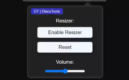 Disco Tools  from Chrome web store to be run with OffiDocs Chromium online