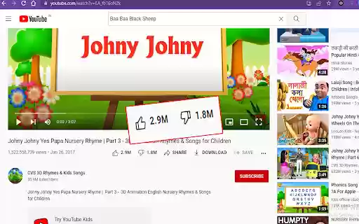 Dislikes in YouTube™  from Chrome web store to be run with OffiDocs Chromium online