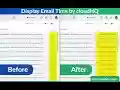 Afficher l'heure de l'e-mail par cloudHQ à partir de la boutique en ligne Chrome à exécuter avec OffiDocs Chromium en ligne