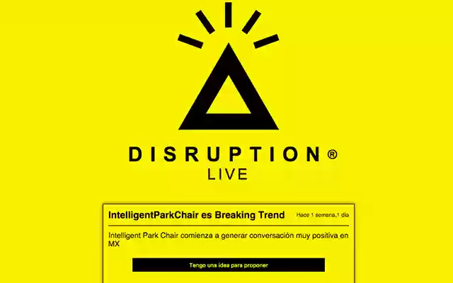 Disruption® Live Notifications TBWA  from Chrome web store to be run with OffiDocs Chromium online