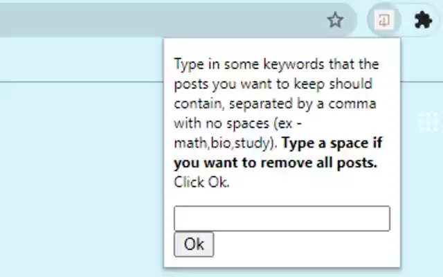 Distraction Free Browsing  from Chrome web store to be run with OffiDocs Chromium online