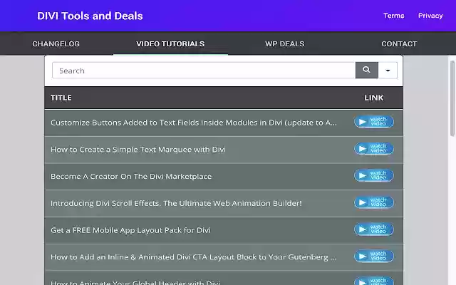 DIVI Tools and Deals from Chrome web store to be run with OffiDocs Chromium online DIVI Tools and Deals from Chrome web store to be run with OffiDocs Chromium online