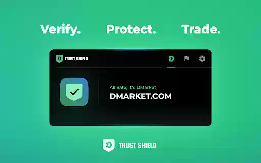 DMarket Trust Shield BETA  from Chrome web store to be run with OffiDocs Chromium online