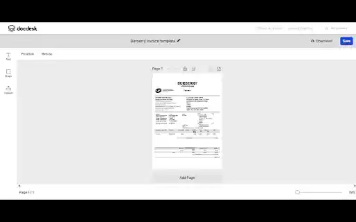 DocDesk Helper  from Chrome web store to be run with OffiDocs Chromium online