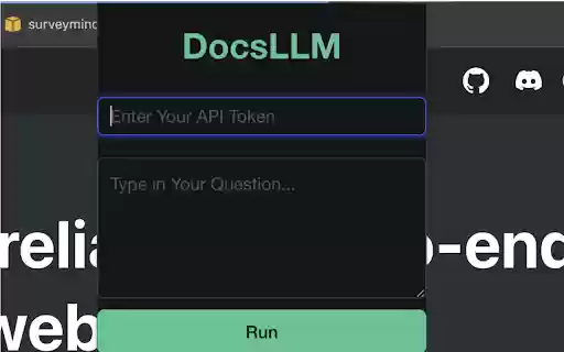 DocsLLM  from Chrome web store to be run with OffiDocs Chromium online