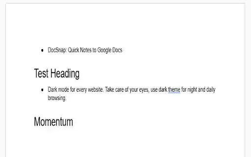 DocSnap  from Chrome web store to be run with OffiDocs Chromium online
