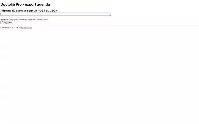 Doctolib Pro export agenda from Chrome web store to be run with OffiDocs Chromium online Doctolib Pro export agenda from Chrome web store to be run with OffiDocs Chromium online