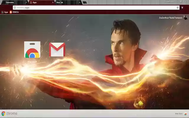Doctor Strange The Sorcerer Supreme מחנות האינטרנט של Chrome יופעל עם OffiDocs Chromium מקוון