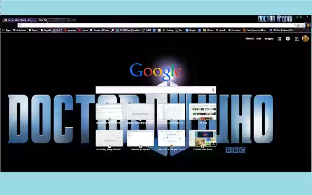 Doctor Who Theme  from Chrome web store to be run with OffiDocs Chromium online