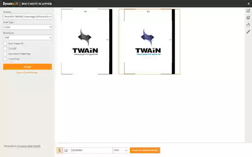 Document Scanner  from Chrome web store to be run with OffiDocs Chromium online