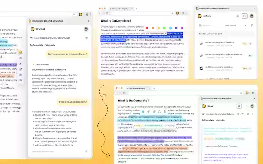 Documulate: Web  PDF Annotation  from Chrome web store to be run with OffiDocs Chromium online