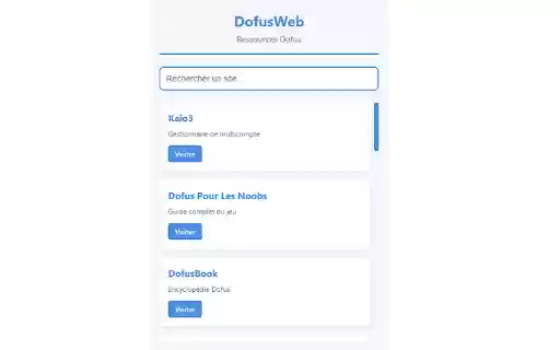 DofusWeb from Chrome web store to be run with OffiDocs Chromium online DofusWeb from Chrome web store to be run with OffiDocs Chromium online