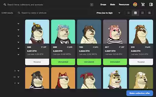 Doge Club Mutation Checker from Chrome web store to be run with OffiDocs Chromium online Doge Club Mutation Checker from Chrome web store to be run with OffiDocs Chromium online