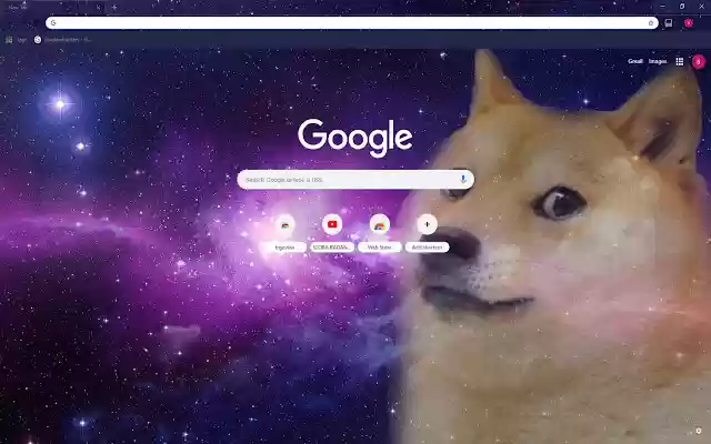 Doge Theme  from Chrome web store to be run with OffiDocs Chromium online