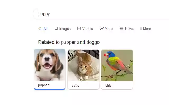 doggos and cattos  from Chrome web store to be run with OffiDocs Chromium online