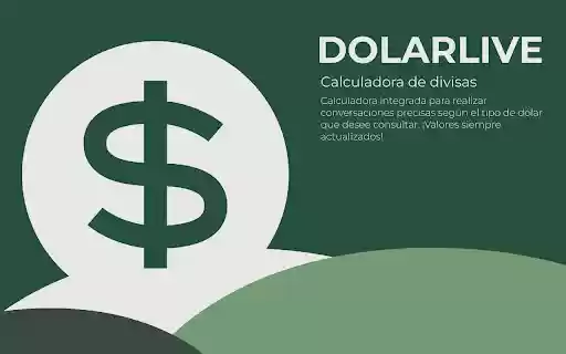 DolarLive Cotización dólar blue Argentina  from Chrome web store to be run with OffiDocs Chromium online