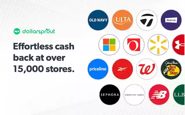 DollarSprout Rewards: Automatic Cash Back  from Chrome web store to be run with OffiDocs Chromium online
