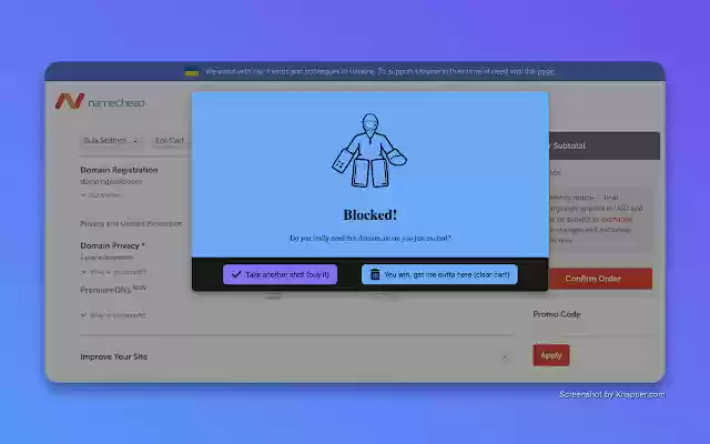 Domain Goalie from Chrome web store to be run with OffiDocs Chromium online Domain Goalie from Chrome web store to be run with OffiDocs Chromium online