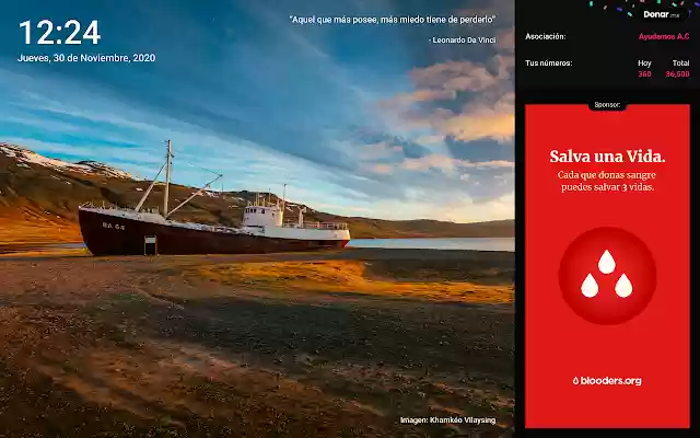 Donar.mx from Chrome web store to be run with OffiDocs Chromium online Donar.mx from Chrome web store to be run with OffiDocs Chromium online