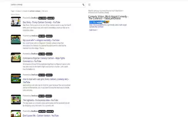 DooBuxx Nigerias No. 1 Local Search Engine  from Chrome web store to be run with OffiDocs Chromium online