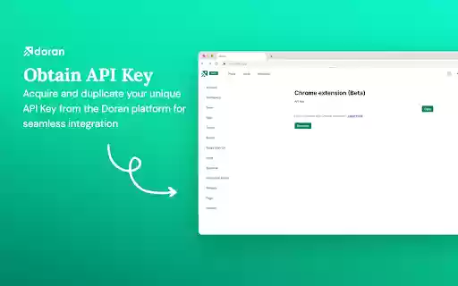 Doran: Submit your idea  from Chrome web store to be run with OffiDocs Chromium online